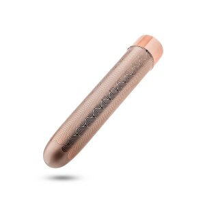 The Collection Lattice 7 Inch Rechargeable Vibe Rose Gold