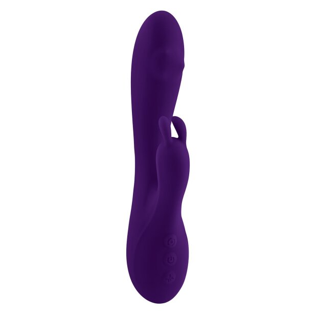 Playboy On Repeat Rabbit Vibrator Lila 19,7 cm