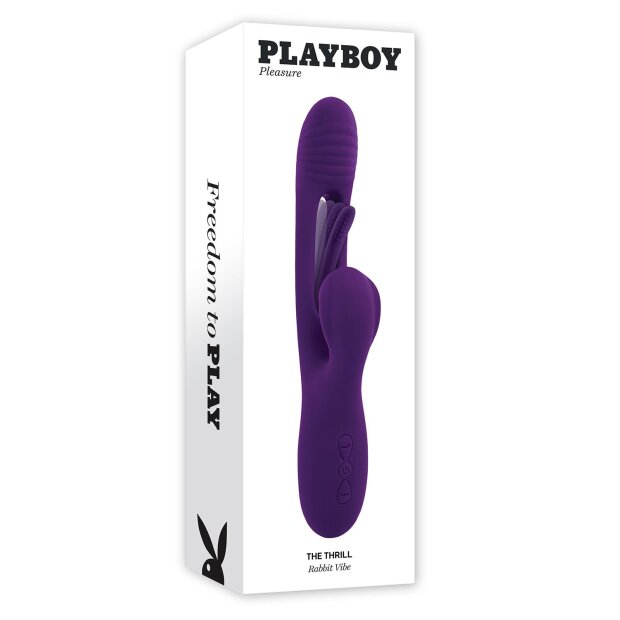 Playboy The Thrill Rabbit Vibrator Lila