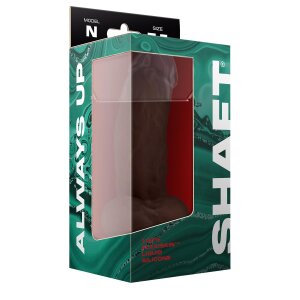 Shaft Model N Dildo Braun 19 cm