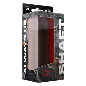 Shaft Model J 6,5 Inch Liquid Silicone Dong Mahogany 16,5 cm