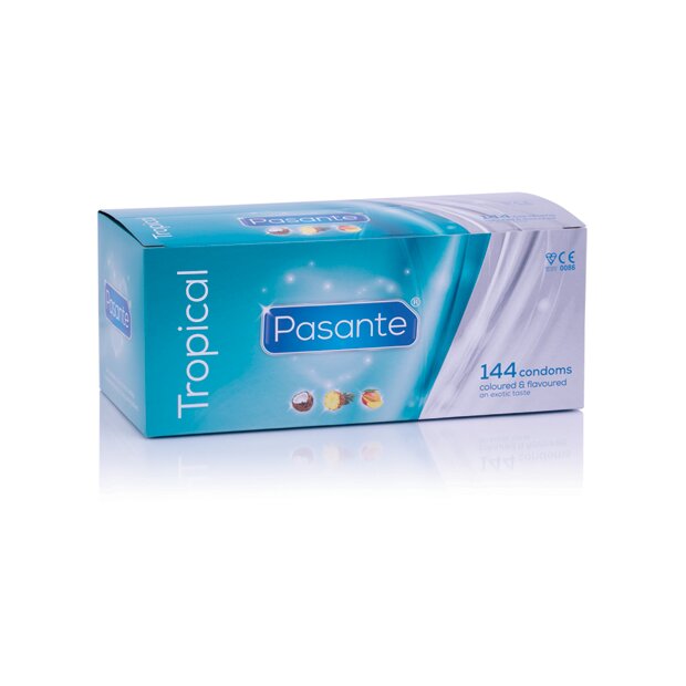 Pasante Tropical Condoms 144 pcs