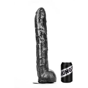 HUNGR Brutus Dildo Schwarz 44,5 cm ⌀ 7,3 cm