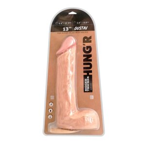 HUNGR Gustav Large Dildo Beige 33 cm ⌀ 6,8 cm