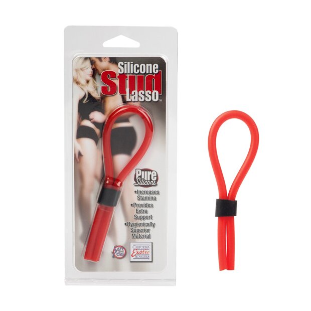 CalExotics Silicone Stud Lasso - Red