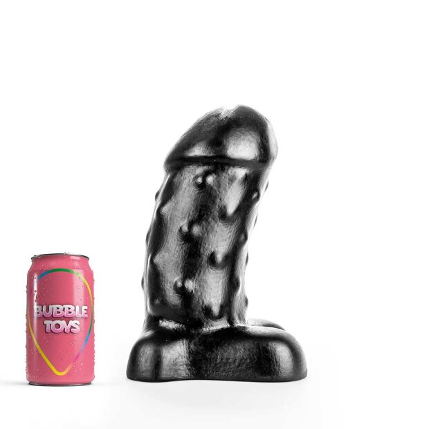 Bubble Toys Mousse Extra Large Dildo Schwarz 26 cm ⌀ 11,3 cm