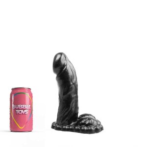 Bubble Toys Vicious Medium Dildo Schwarz 22 cm ⌀ 4,9 cm