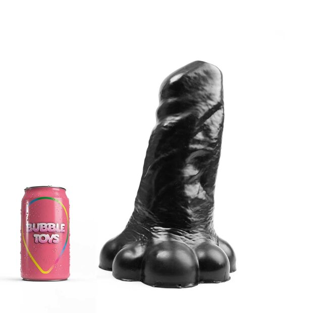 Bubble Toys Hulk Extra Large Dildo Schwarz 28 cm ⌀ 9,7 cm