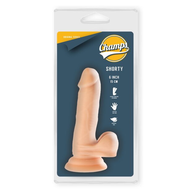 Champs Shorty Original Dildo Beige 15 cm