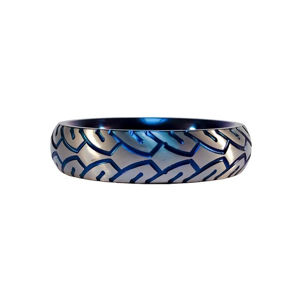 Black Label Blue Racer Cockring Metallring Blau ⌀ 5 cm