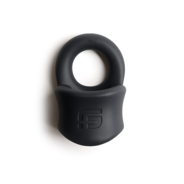 Sport Fucker Liquid Silicone Baller Ring Black