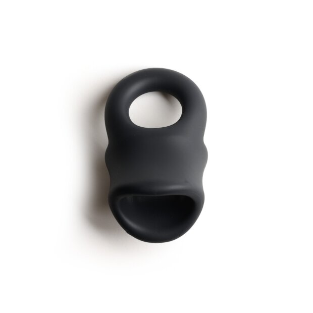 Sport Fucker Liquid Silicone Baller Ring Black
