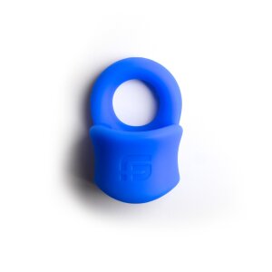 Sport Fucker Liquid Silikon Baller Ring Blau