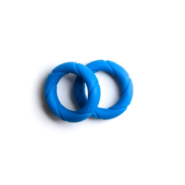 Sport Fucker Liquid Silicone Ready Rings 2 Pack Bleu