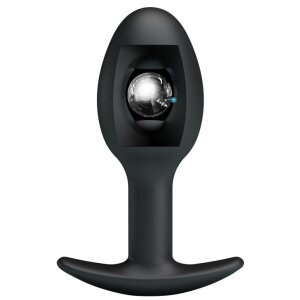 Pretty Love Analplug Silikon Schwarz ⌀ 3,2 cm