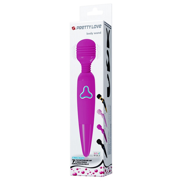 Pretty Love Body Wand Stimulator Wand Massager Lila 25 cm ⌀ 4,5 cm