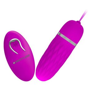 Pretty Love Kabelloses Vibro Ei Vibro-Ei Lila 8,5 cm ⌀...