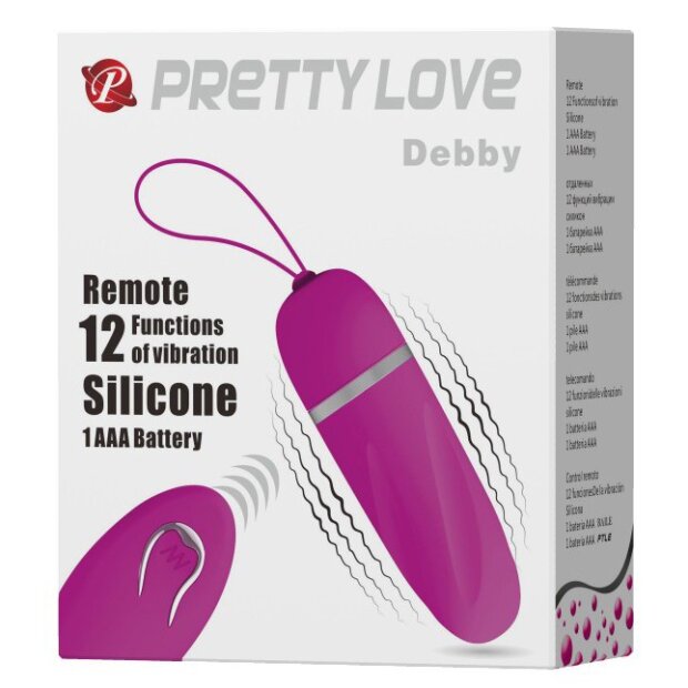 Pretty Love  Debby Purple Vibro Oeuf