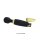 Pretty Love Vibro Power Wand Massager Schwarz Gold ⌀ 4,5 cm
