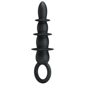 Pretty Love Anal Plug Areas Black 3,7 cm