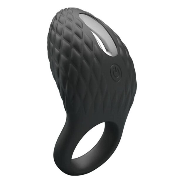 Pretty Love Cock Anneau vibrant Noir