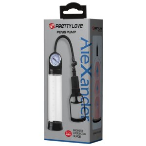 Pretty Love Alexander Penis Pumpe Transparent 20 cm ⌀ 6 cm