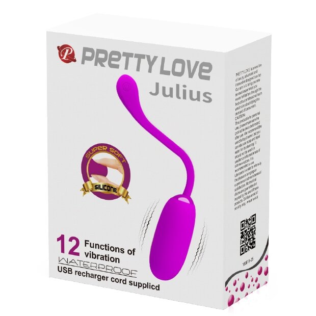 Pretty Love Julius Vibro - Egg purple