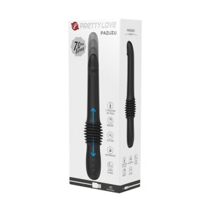 Godemiché avec poussée Pazuzu Noir 15cm