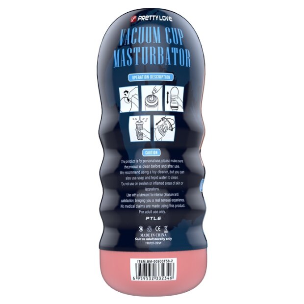 Pretty Love Vacuum Cup Design Mouth