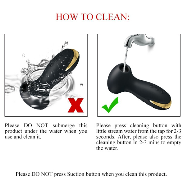 Pretty Love Clitoris Stimulator Hammer Black