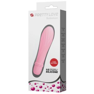 Pretty Love Vibrator Solomon Mini Vibrator Rosa 9 cm