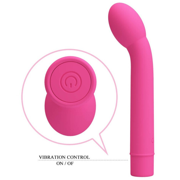 Pretty Love Vibro G-Punkt Logan Vibrator Pink 16 cm