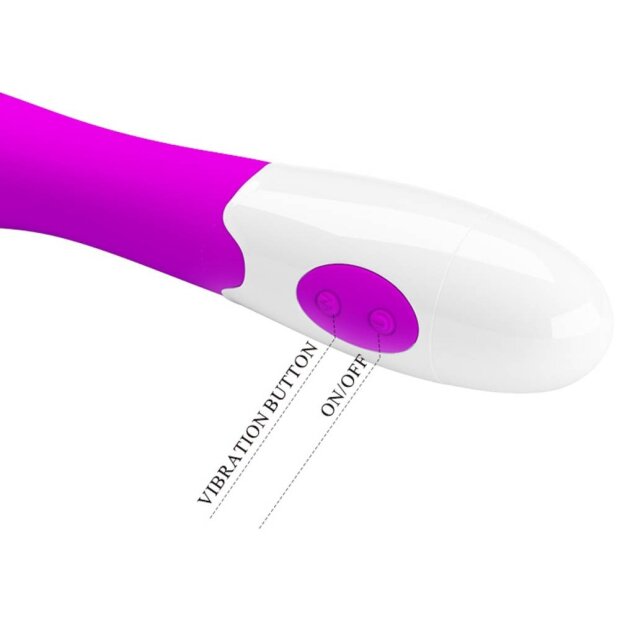 Pretty Love Elemental Vibrator G-Punkt Lila 12 cm