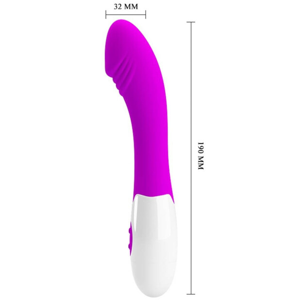 Pretty Love Elemental Vibrator G-Punkt Lila 12 cm