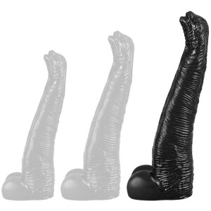 ToppedMonster Dino Diplo L Dildo Schwarz 30 cm