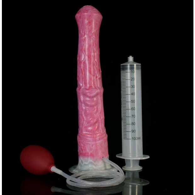 ToppedMonster Horty ejaculator dildo pink 25 cm