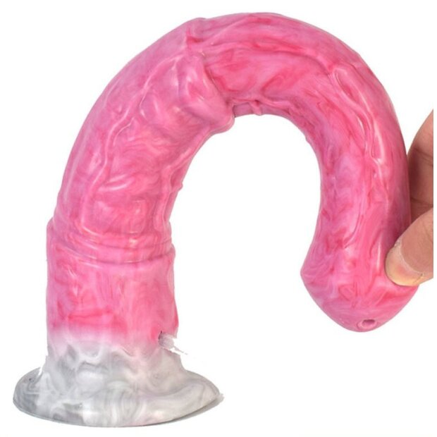 ToppedMonster Horty ejaculator dildo pink 25 cm