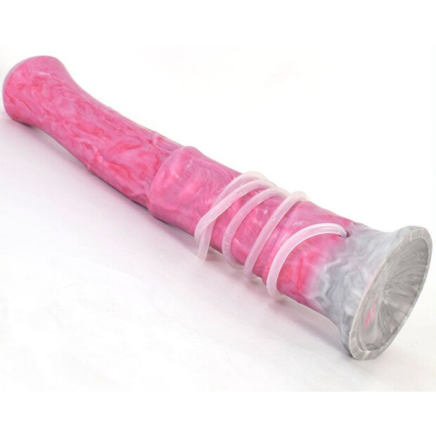 ToppedMonster Horty ejaculator dildo pink 25 cm