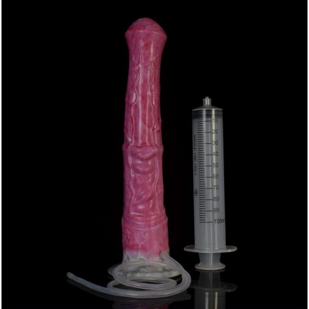 ToppedMonster Horty ejaculator dildo pink 25 cm