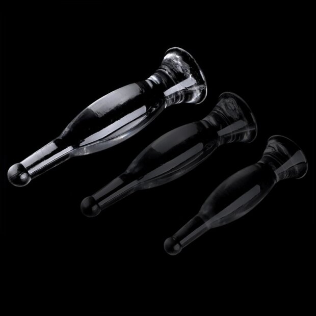 ClearlyHorny Plug Bottle L Analplug Transparent ⌀ 6 cm