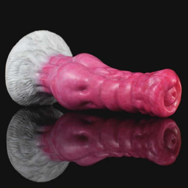 Animalorny Dildo Dog Bichon Spezialdildo Pink 15 cm