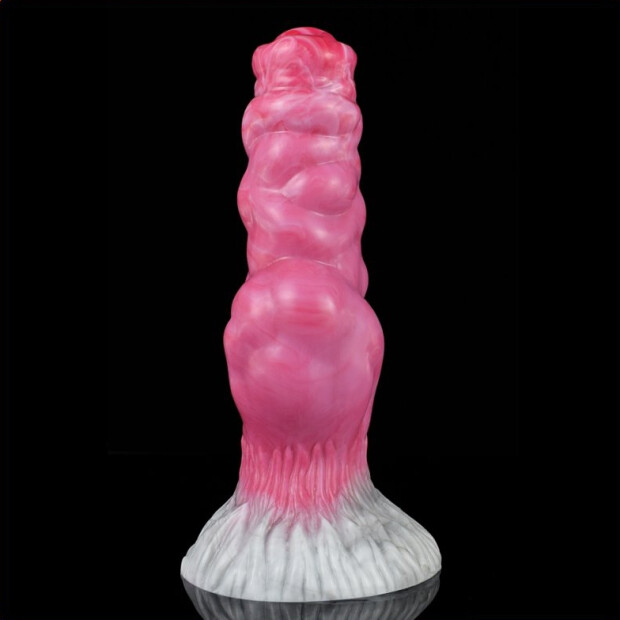 Animalorny Silikon Dildo Pomeranian Spezialdildo Pink 19,5 cm