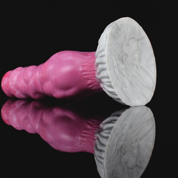 Animalorny Silikon Dildo Pomeranian Spezialdildo Pink 19,5 cm