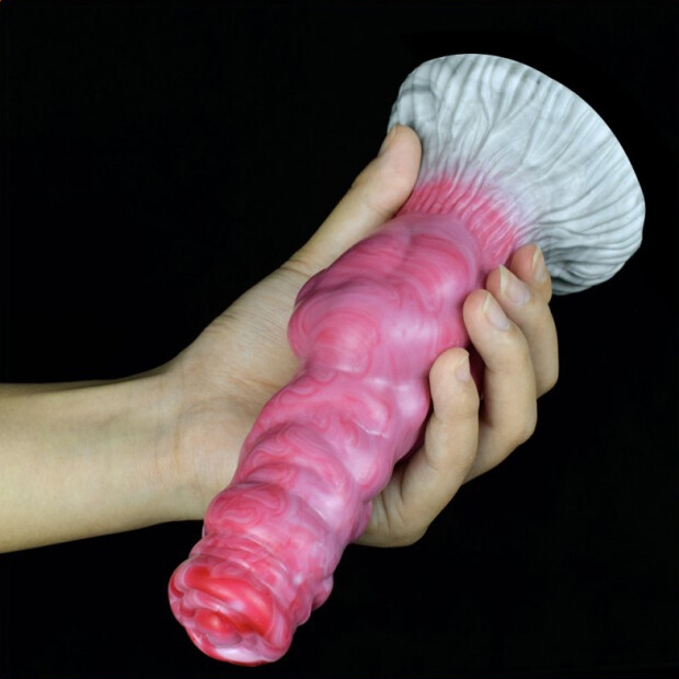 Animalorny Silikon Dildo Pomeranian Spezialdildo Pink 19,5 cm