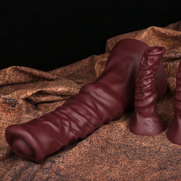 Animalorny Silikondildo Proboc XS Dildo Braun 11 cm