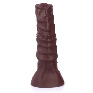 Animalorny Silikondildo Proboc M Dildo Braun 17 cm