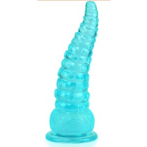 ToppedMonster Winkle S Dildo Türkis 13 cm