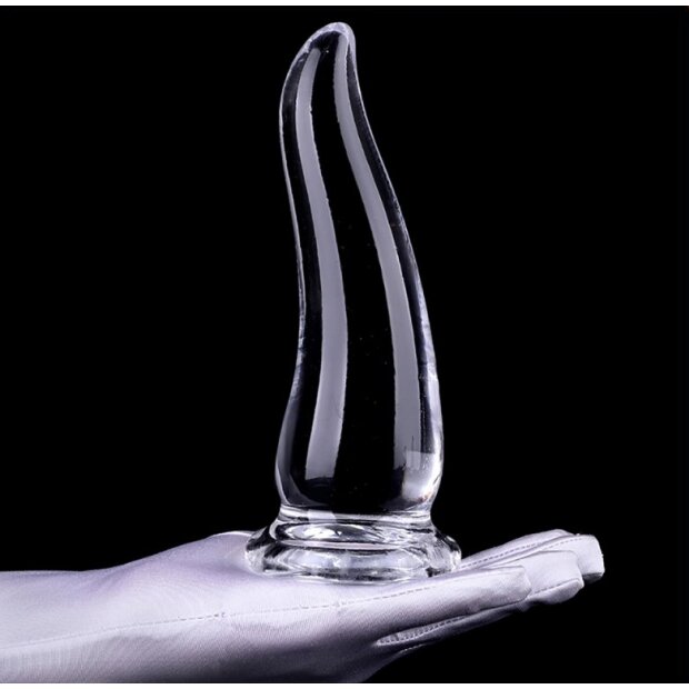 ClearlyHorny transparent plug Gazox L