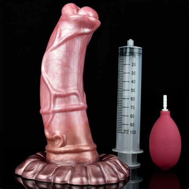 Bad Horse Pferdedildo Squirt Cherry Dildo Pink 20 cm