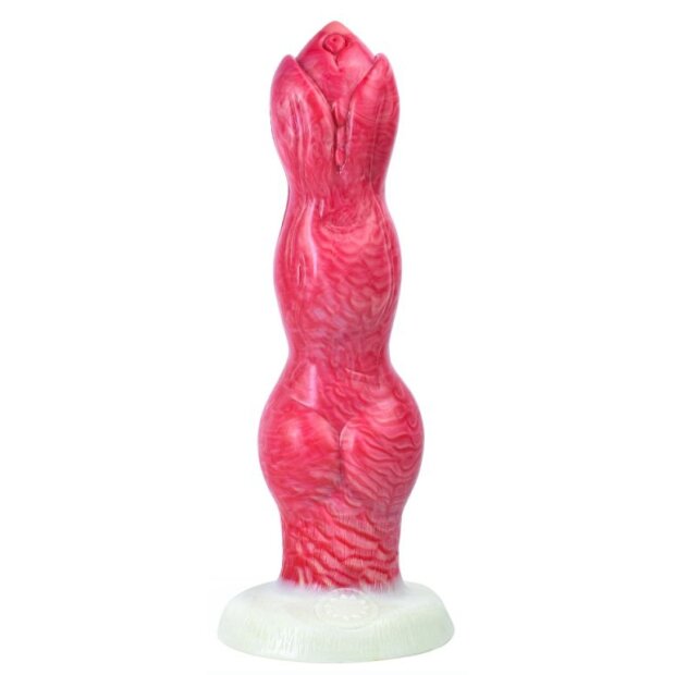 Anal Predator Alien Dildo Tulix Spezialdildo Rot 24 cm ⌀ 7 cm